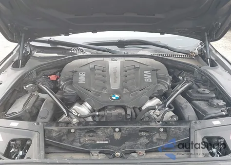 2013 BMW 550I xDrive from USA, damaged, VIN WBAFU9C51DDY70989